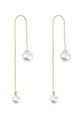 Pearl Pendant Earrings