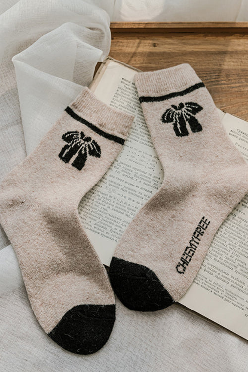 Vintage Girl Cotton Socks