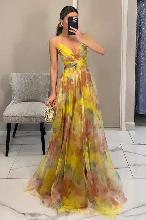 Enchant My Love Print Maxi Dress - 2 Colors