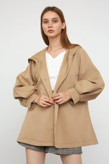 Ophilia Wheat Belt Trench Jacket
