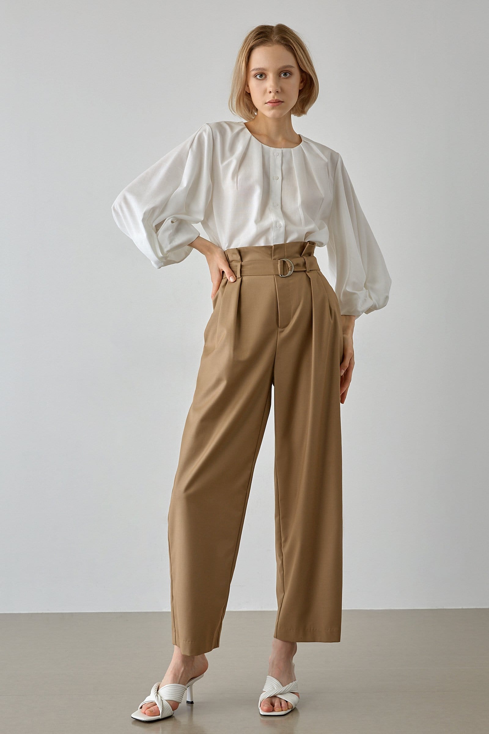 Lillianna White Long Shirt