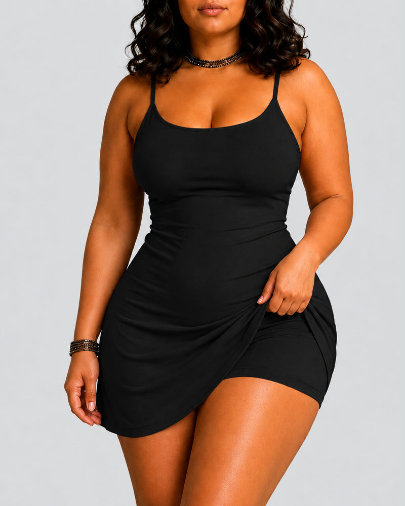 Casual Loose Stretchy Easy-to-Wear Yoga Dress
