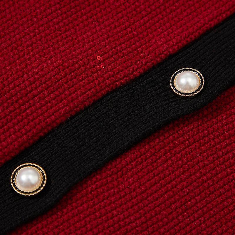 Tweed Vintage Jacket And Half-skirt Set