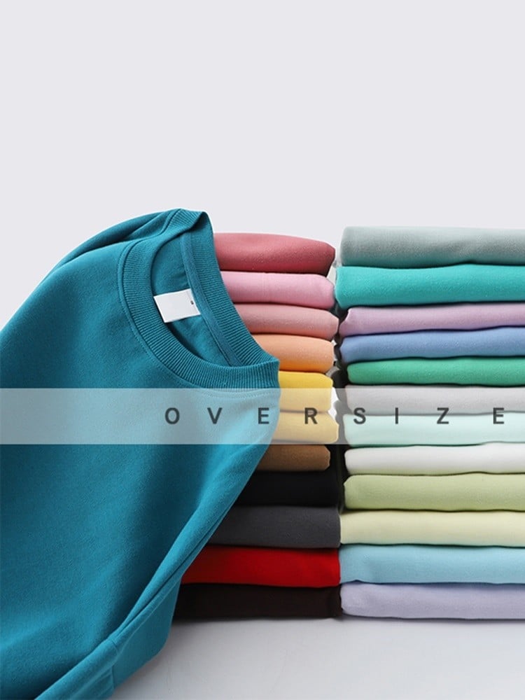 Cotton Pullover Sweatshirts