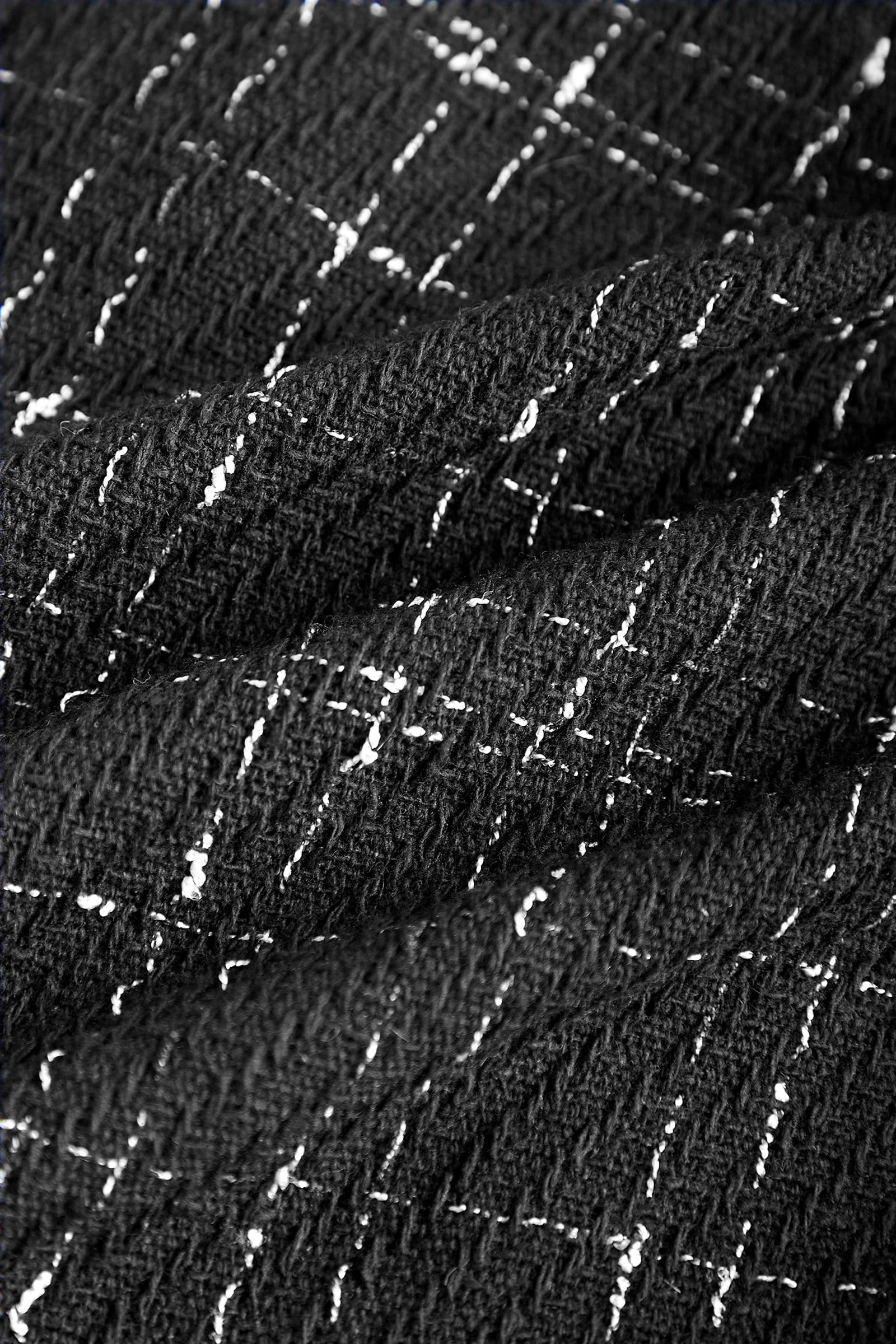 Othmar Black Ruffle Hem Skirt