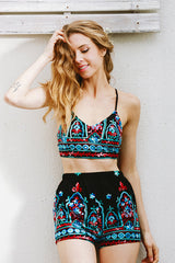 Copy of Boho Backless Print Suit