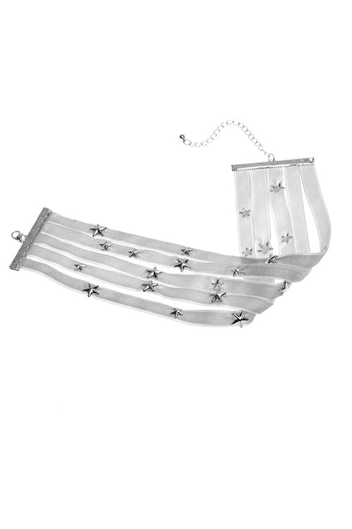 Rivet Layered Cool Choker