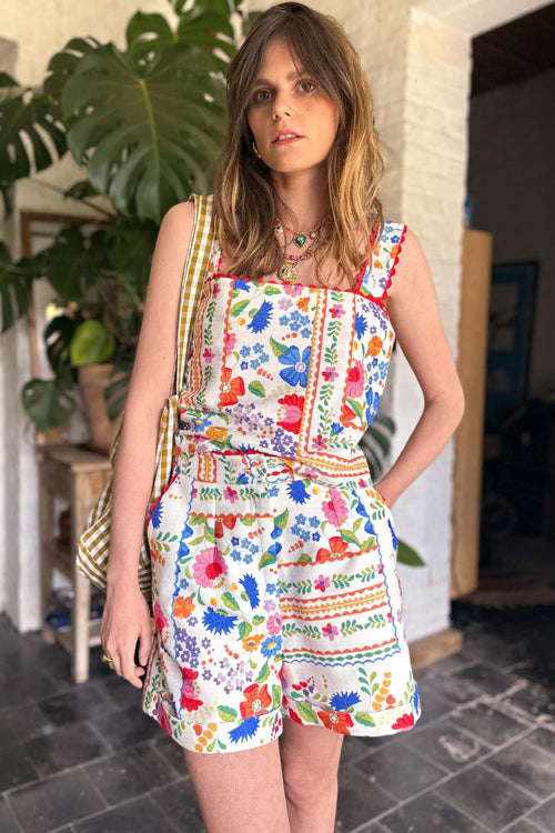 Truly The Cutest Print Short Sleeve Suit