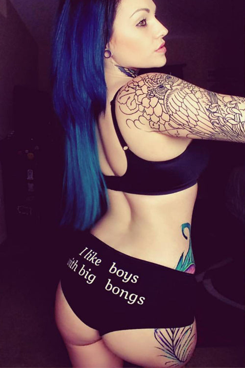 Black Boyfriends Letter Briefs