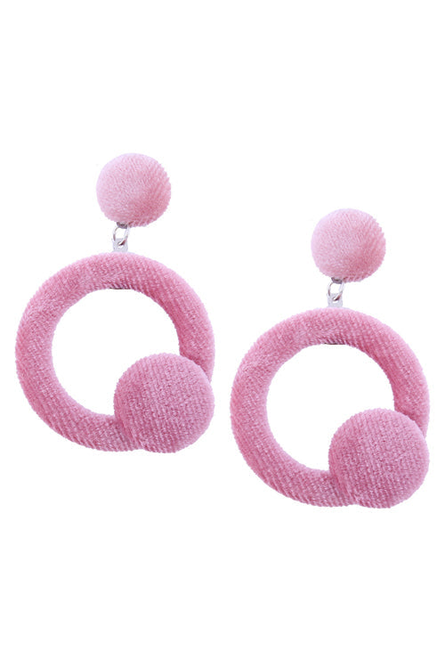 Flannel Ring Lovely Earrings