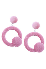Flannel Ring Lovely Earrings