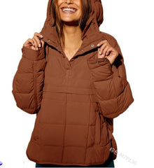Oversized Hooded Puffer Jacket