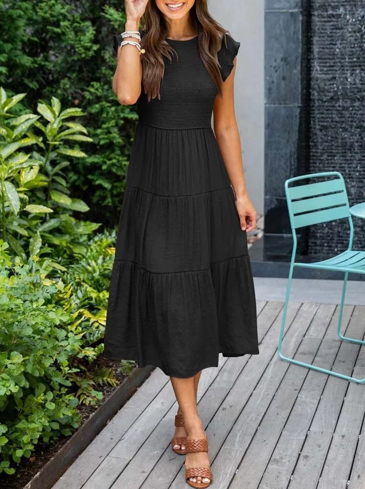 Comfortable summer maxi skirt