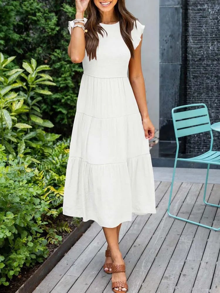 Comfortable summer maxi skirt