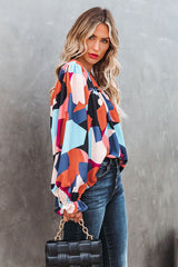 The Golden Days Printed Top