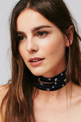 Rivet Layered Cool Choker