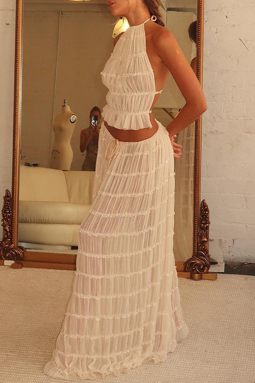 Reinette Bohemian Ruffled Set