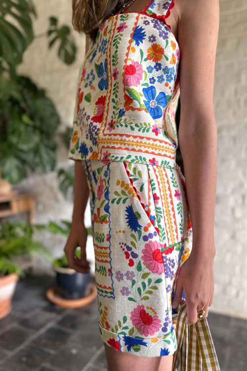 Truly The Cutest Print Short Sleeve Suit