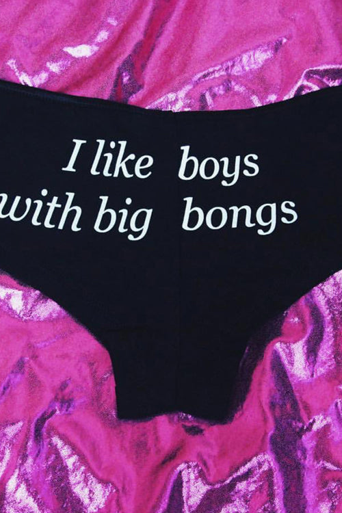 Black Boyfriends Letter Briefs