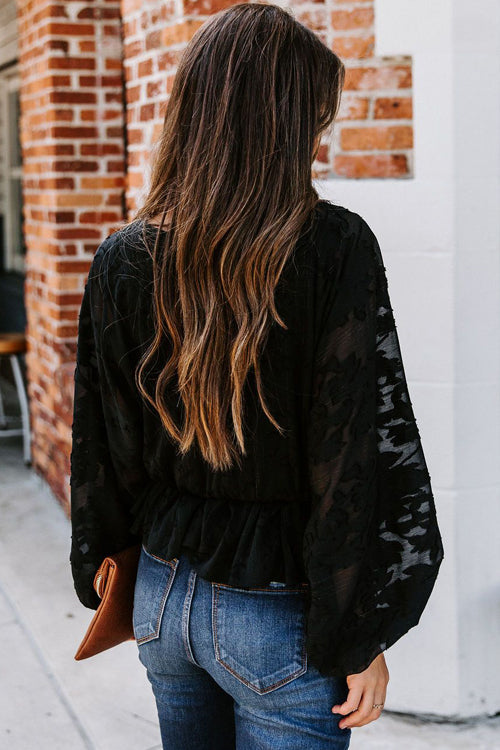 Just As Lovable Embroidery Button-Up Top - 2 Colors