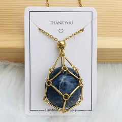 Crystal Gemstone Necklace