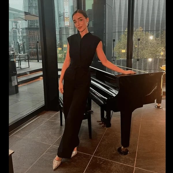 Sleeveless Wide-Leg Jumpsuit