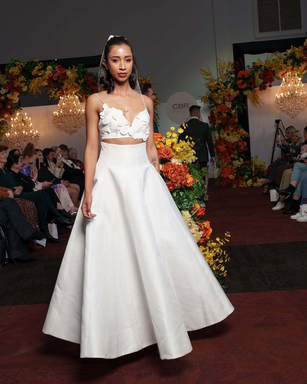 Sexy Suspender Top Skirt Set