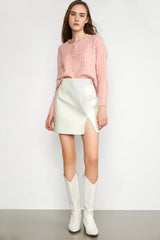 Uziel Pink Long Sleeve Cardigan