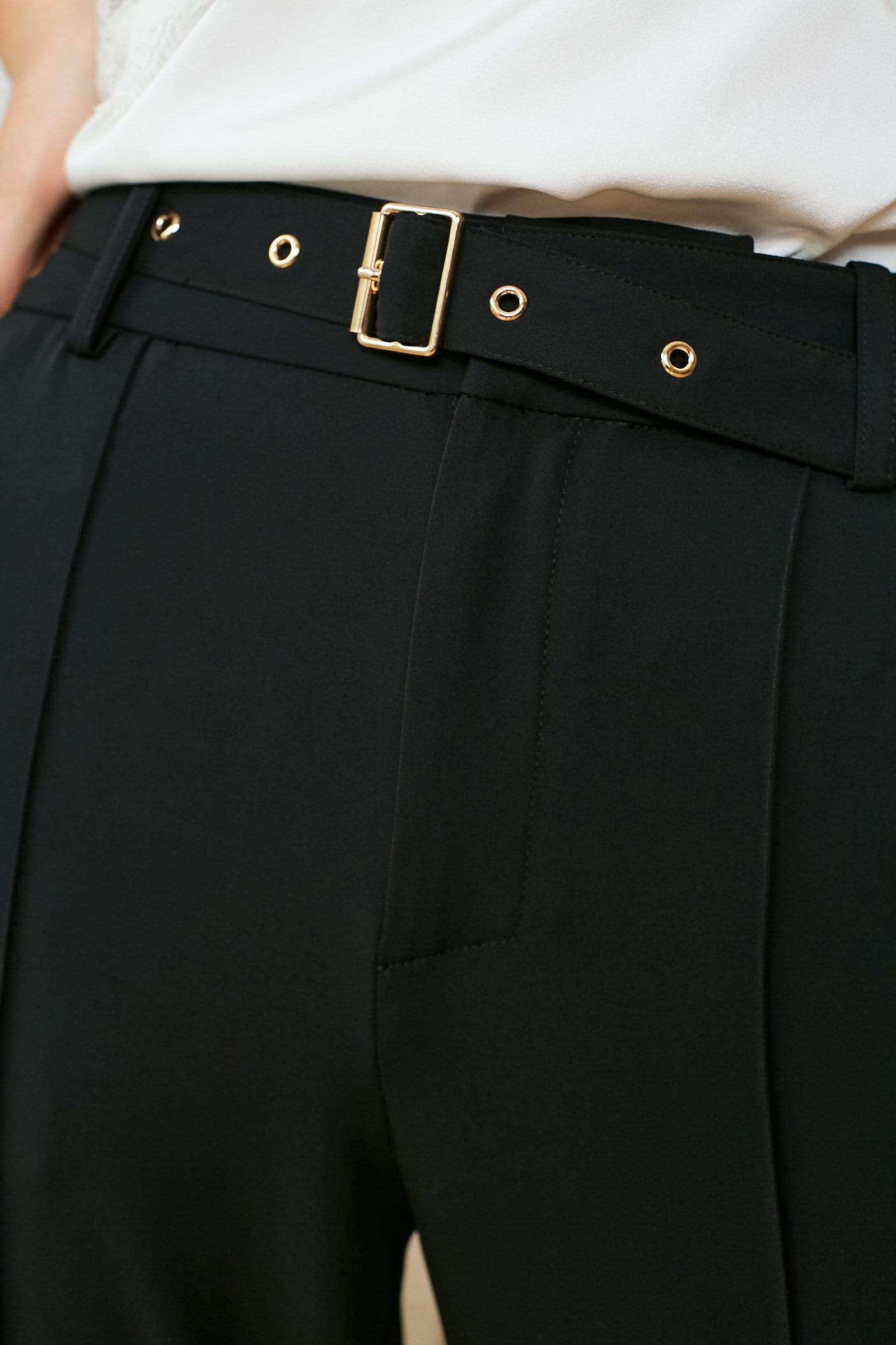 Studded Oxford Pants