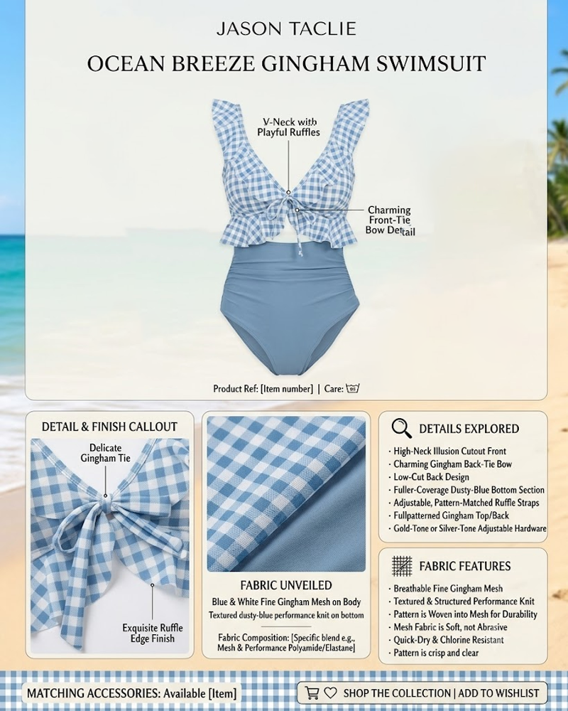 One Piece Cutout V Neck Ruched Swimsuit