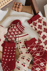 New Years' Eve Cotton Socks