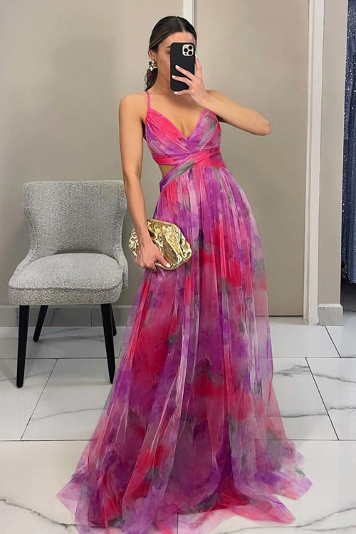 Enchant My Love Print Maxi Dress - 2 Colors