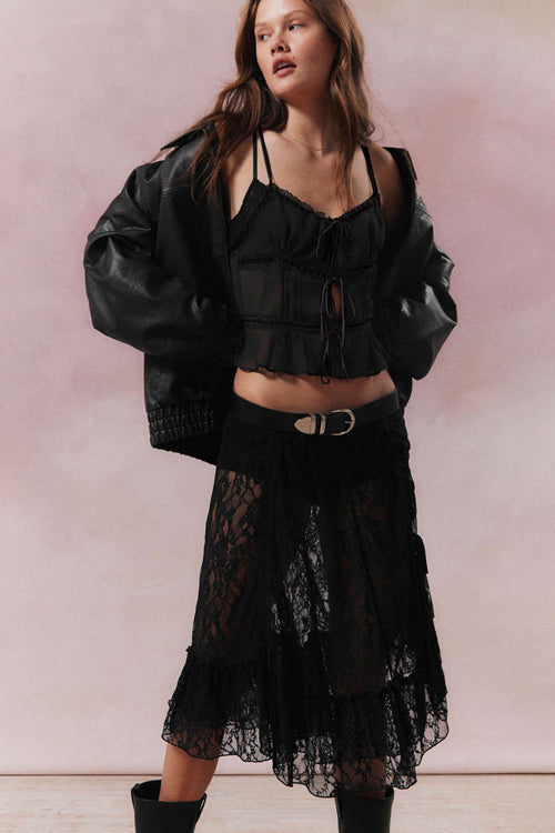 Cutest First Lace Up Cami Top - 6 Colors