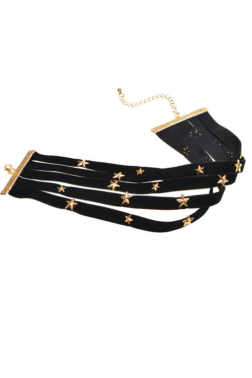 Rivet Layered Cool Choker