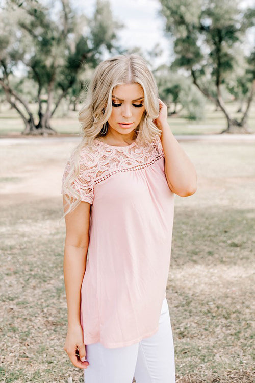 Lace Embroidered Romantic Blouse - 3 Colors