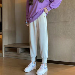 Cloud-Touch Lounge Joggers - Tapered Ankle & Brushed French Terry