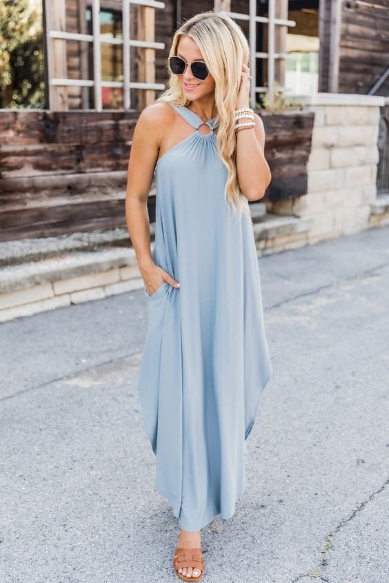 halter maxi dresses