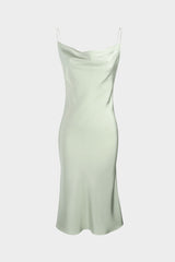 Pistachio Green Midi Slip Dress