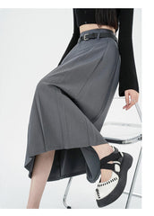 Casual Pleated Skirt