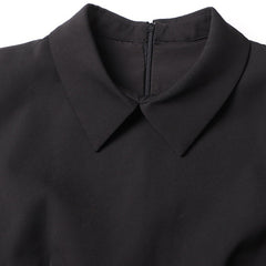 Party High Waist Lapel Dress