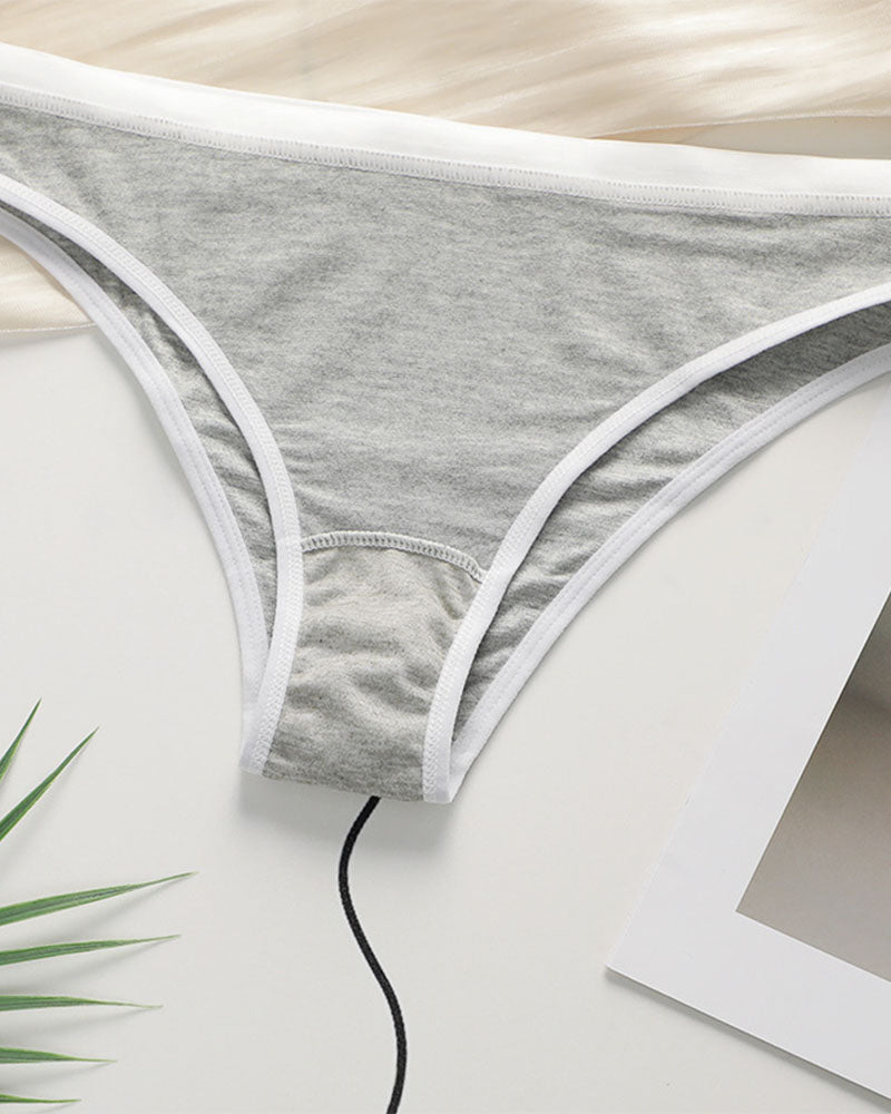 French Style Backless Bra Set