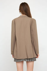 Meira Wheat Essential Blazer