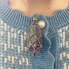 Crystal Gemstone Necklace