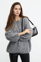 Marley Grey Beehive Sweater