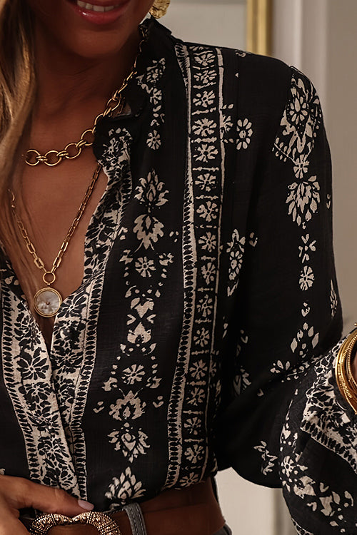 Feeling So Cute Print Cotton Top - 2 Colors