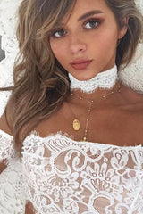 Lace Off the Shoulder Lingerie