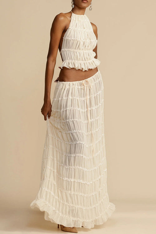 Reinette Bohemian Ruffled Set