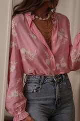 Easygoing Chic Floral Embroidery Top - 2 Colors