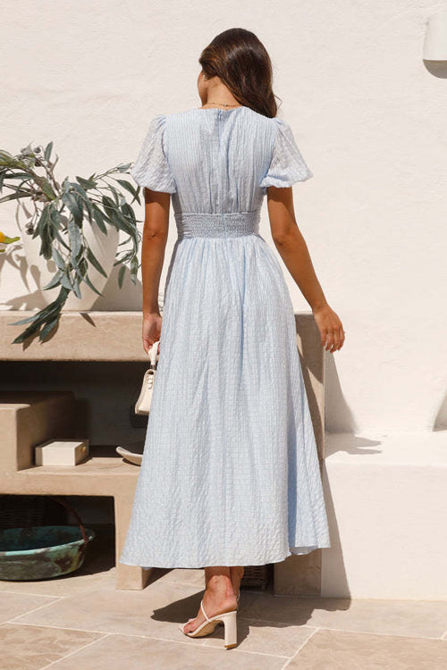 Beautiful Soul Puff Sleeve Maxi Dress - 3 Colors