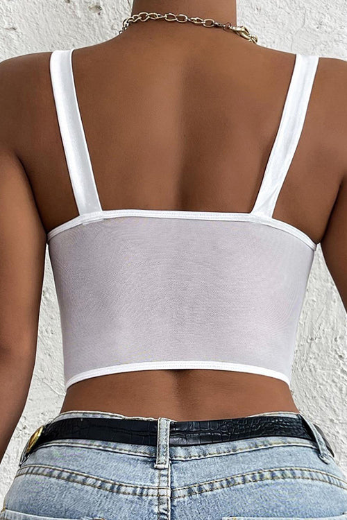 Dreamy Feelings Bustier Corset Crop Top - 2 Colors